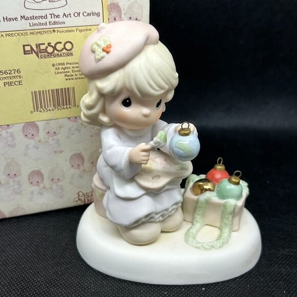 Precious Moments "You Have Mastered The Art Of Caring" Figurine Limited edition - Picture 1 of 4
